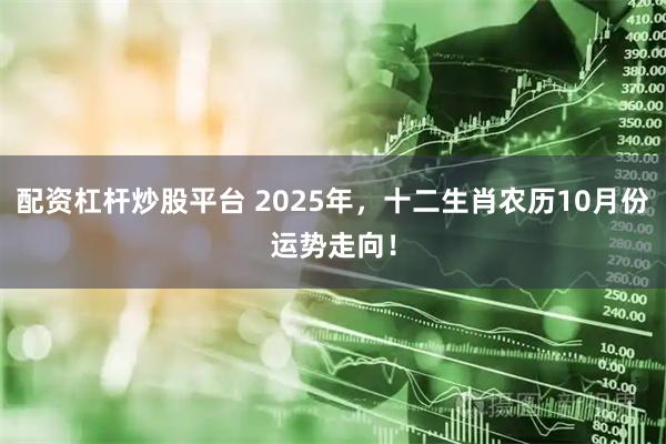 配资杠杆炒股平台 2025年，十二生肖农历10月份运势走向！