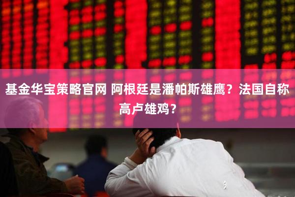 基金华宝策略官网 阿根廷是潘帕斯雄鹰？法国自称高卢雄鸡？
