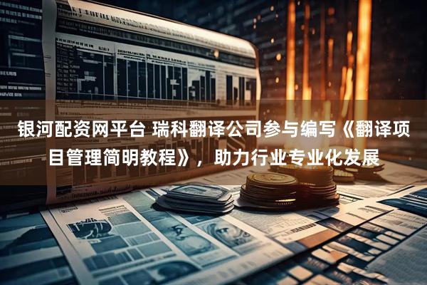 银河配资网平台 瑞科翻译公司参与编写《翻译项目管理简明教程》，助力行业专业化发展